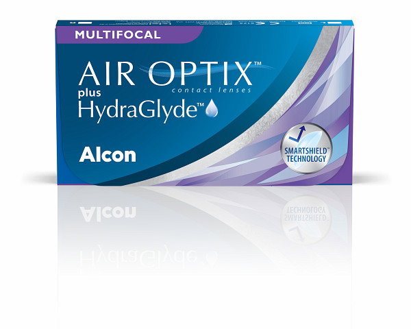 Air Optix Plus HydraGlyde Multifocal Alcon (3 Stk.) Monatslinsen
